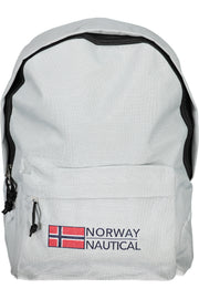 MOCHILA COM BORDADO NORWAY 1963 HOMEM CINZENTA