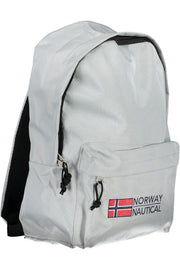 MOCHILA COM BORDADO NORWAY 1963 HOMEM CINZENTA