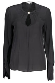 WOMEN'S LONG-SLEEVED SHIRT PATRIZIA PEPE BLACK