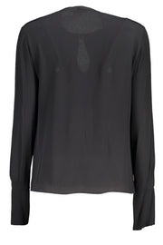 WOMEN'S LONG-SLEEVED SHIRT PATRIZIA PEPE BLACK
