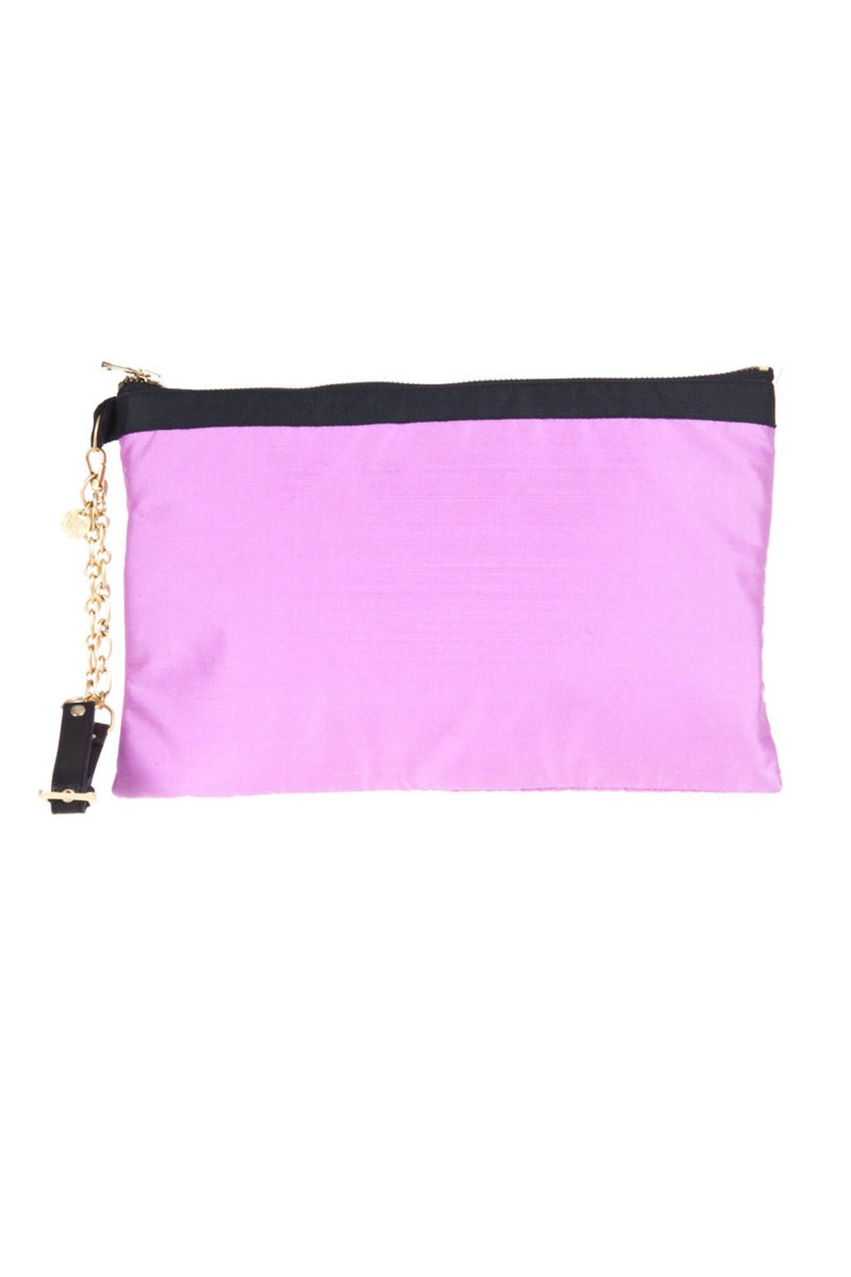 PATRIZIA PEPE PURPLE CLUTCH BAG