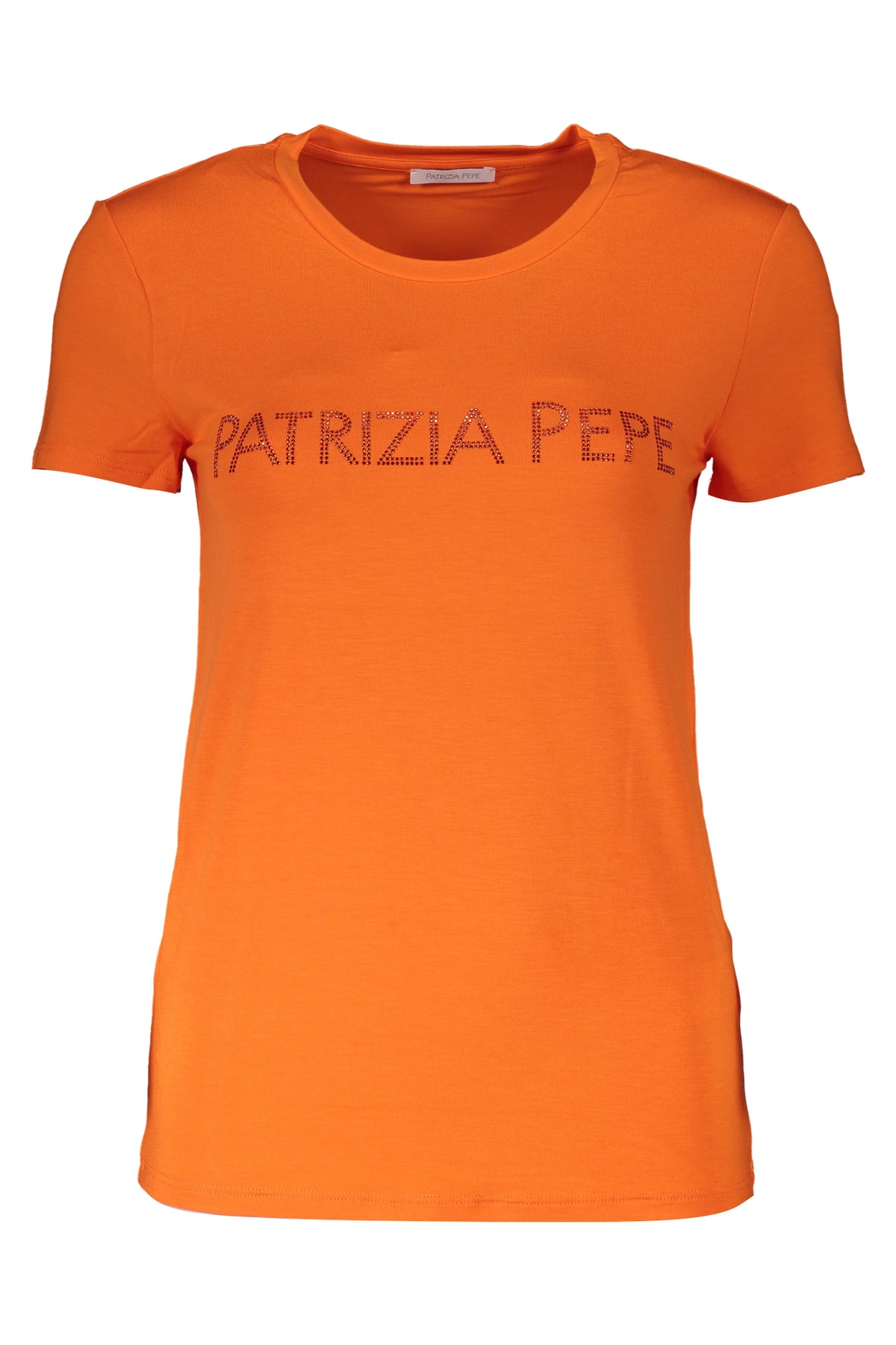 WOMEN'S SHORT SLEEVE T-SHIRT PATRIZIA PEPE ORANGE