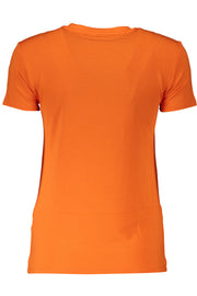 WOMEN'S SHORT SLEEVE T-SHIRT PATRIZIA PEPE ORANGE