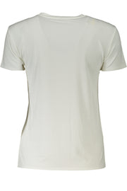 T-SHIRT EM ALGODÃO PATRIZIA PEPE MULHER BRANCA