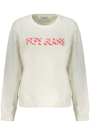 SWEATSHIRT EM ALGODÃO PEPE JEANS MULHER BRANCA