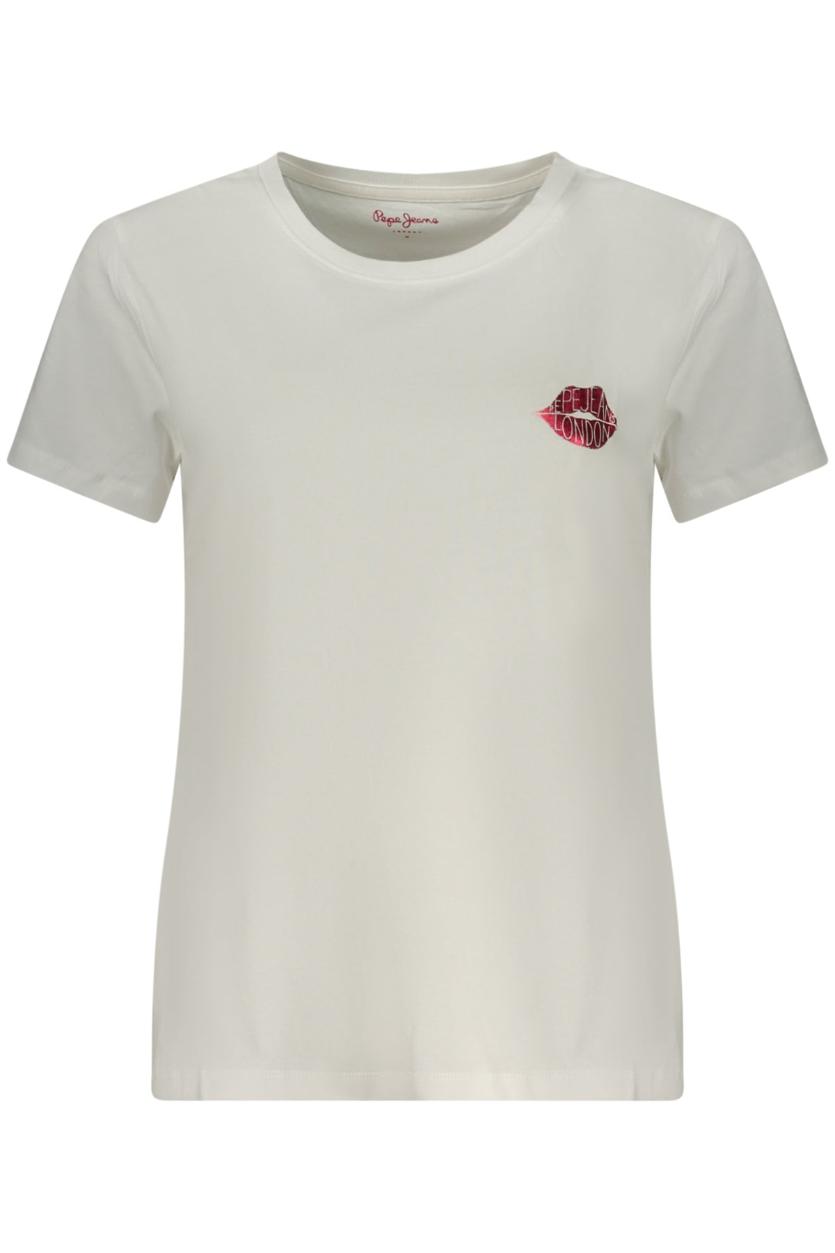 T-SHIRT EM ALGODÃO PEPE JEANS MULHER BRANCA