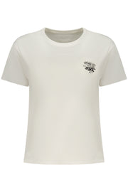 T-SHIRT EM ALGODÃO PEPE JEANS MULHER BRANCA