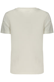 T-SHIRT EM ALGODÃO PEPE JEANS MULHER BRANCA