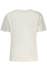 T-SHIRT EM ALGODÃO PEPE JEANS MULHER BRANCA