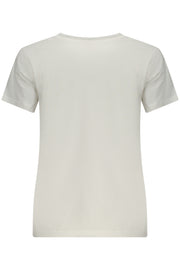 T-SHIRT EM ALGODÃO PEPE JEANS MULHER BRANCA