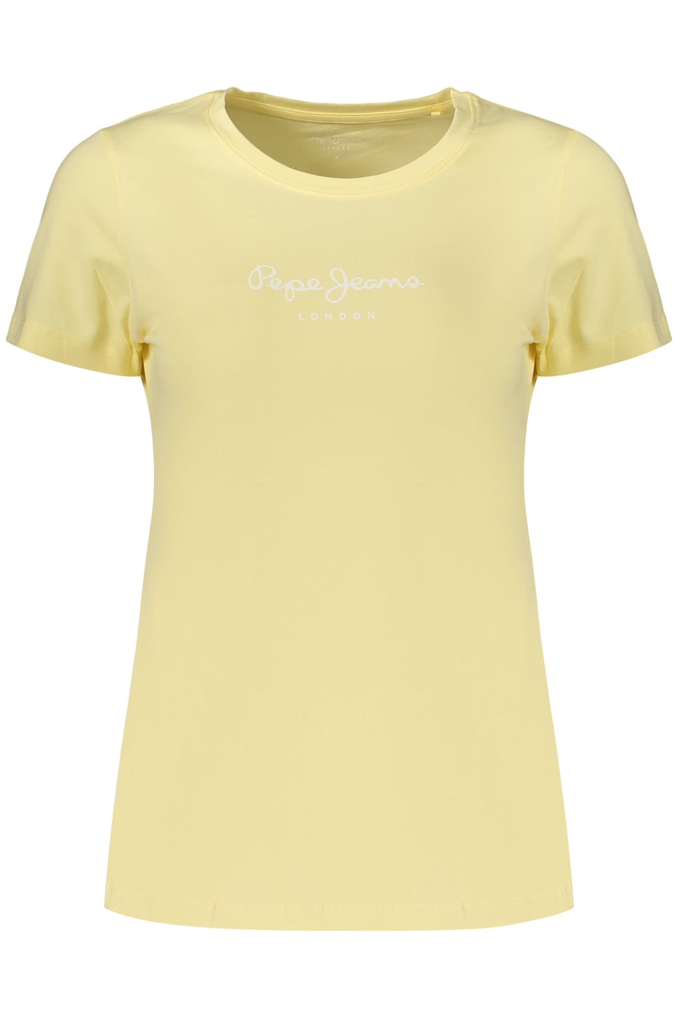 T-SHIRT EM ALGODÃO PEPE JEANS MULHER AMARELA