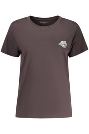 T-SHIRT EM ALGODÃO PEPE JEANS MULHER PRETA