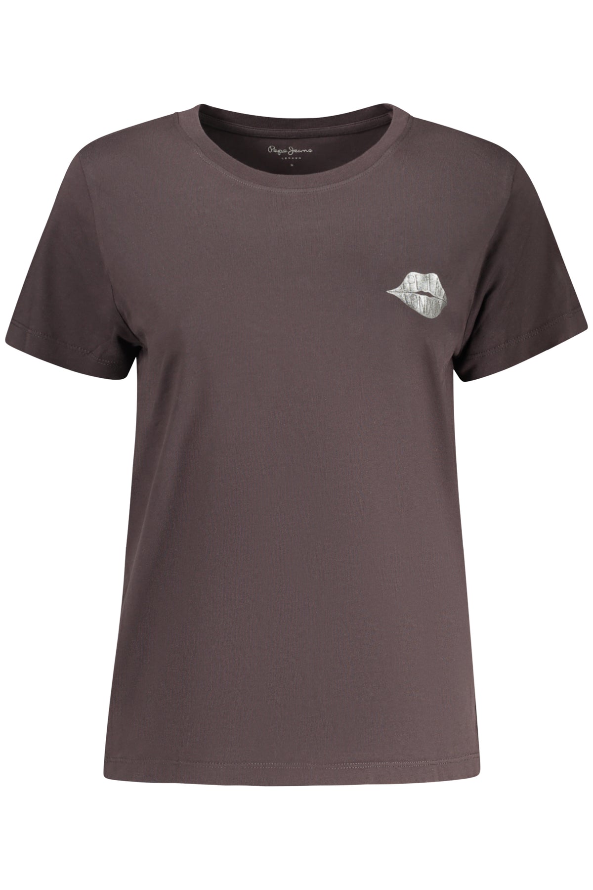T-SHIRT EM ALGODÃO PEPE JEANS MULHER PRETA