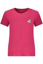 T-SHIRT EM ALGODÃO PEPE JEANS MULHER VERMELHA