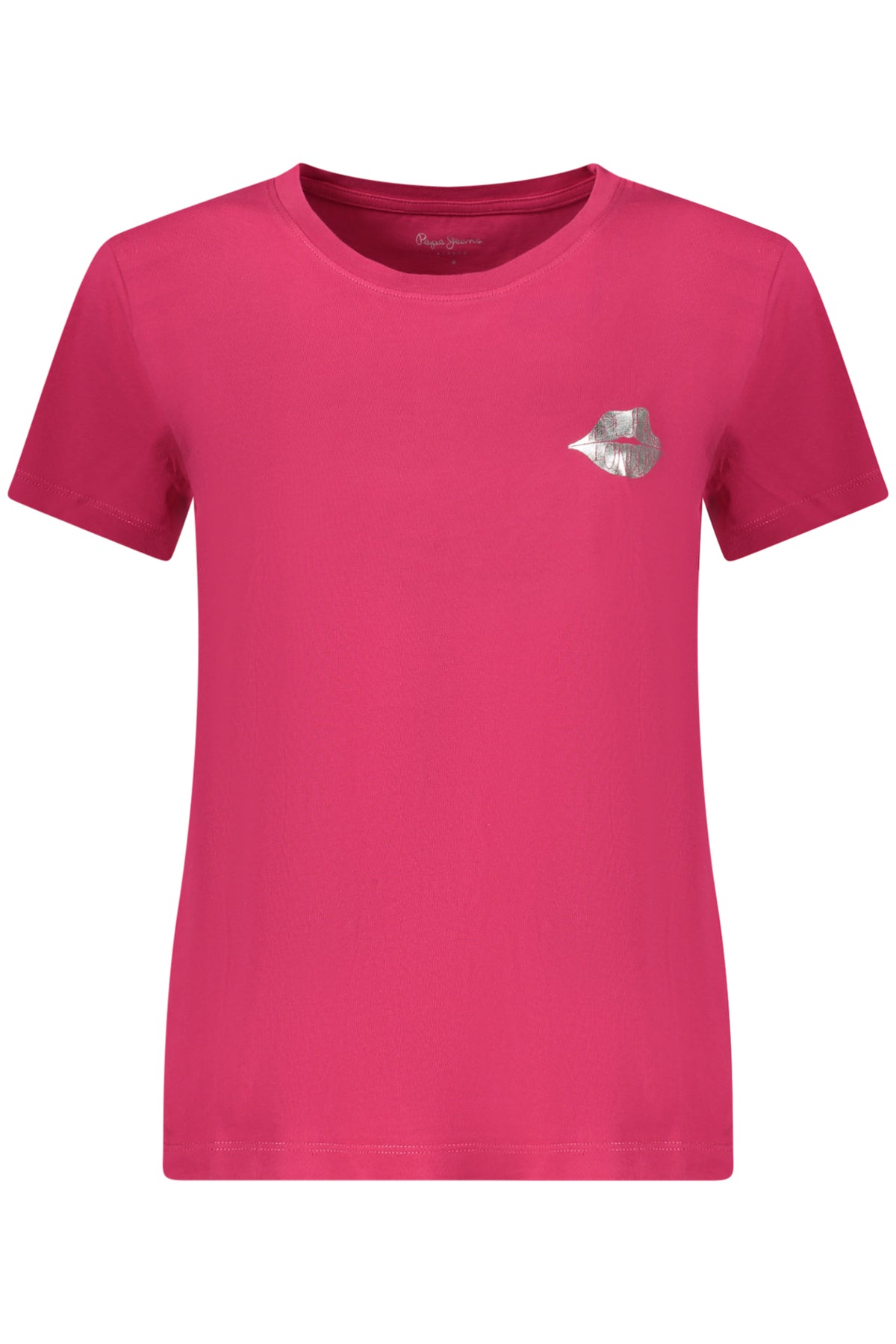 T-SHIRT EM ALGODÃO PEPE JEANS MULHER VERMELHA