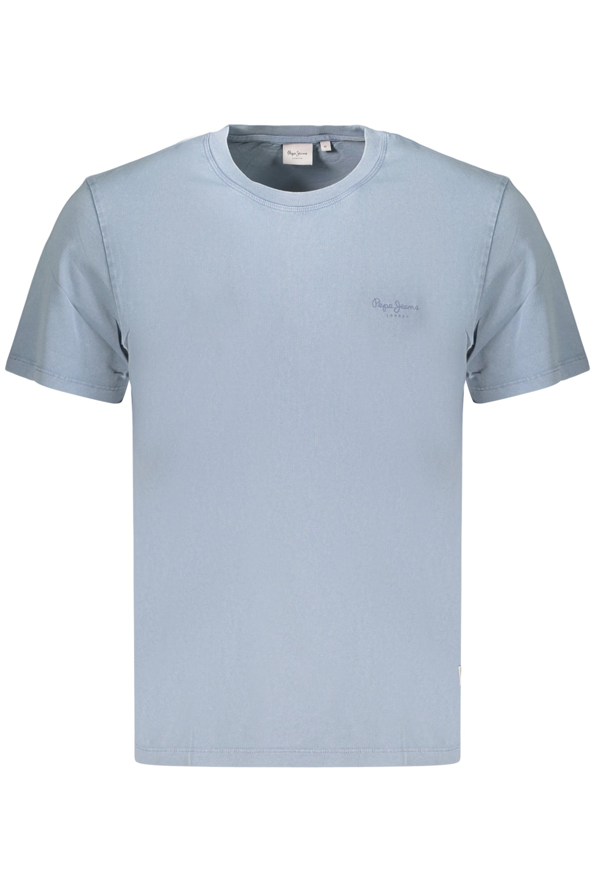 T-SHIRT EM ALGODÃO PEPE JEANS HOMEM AZUL CLARO