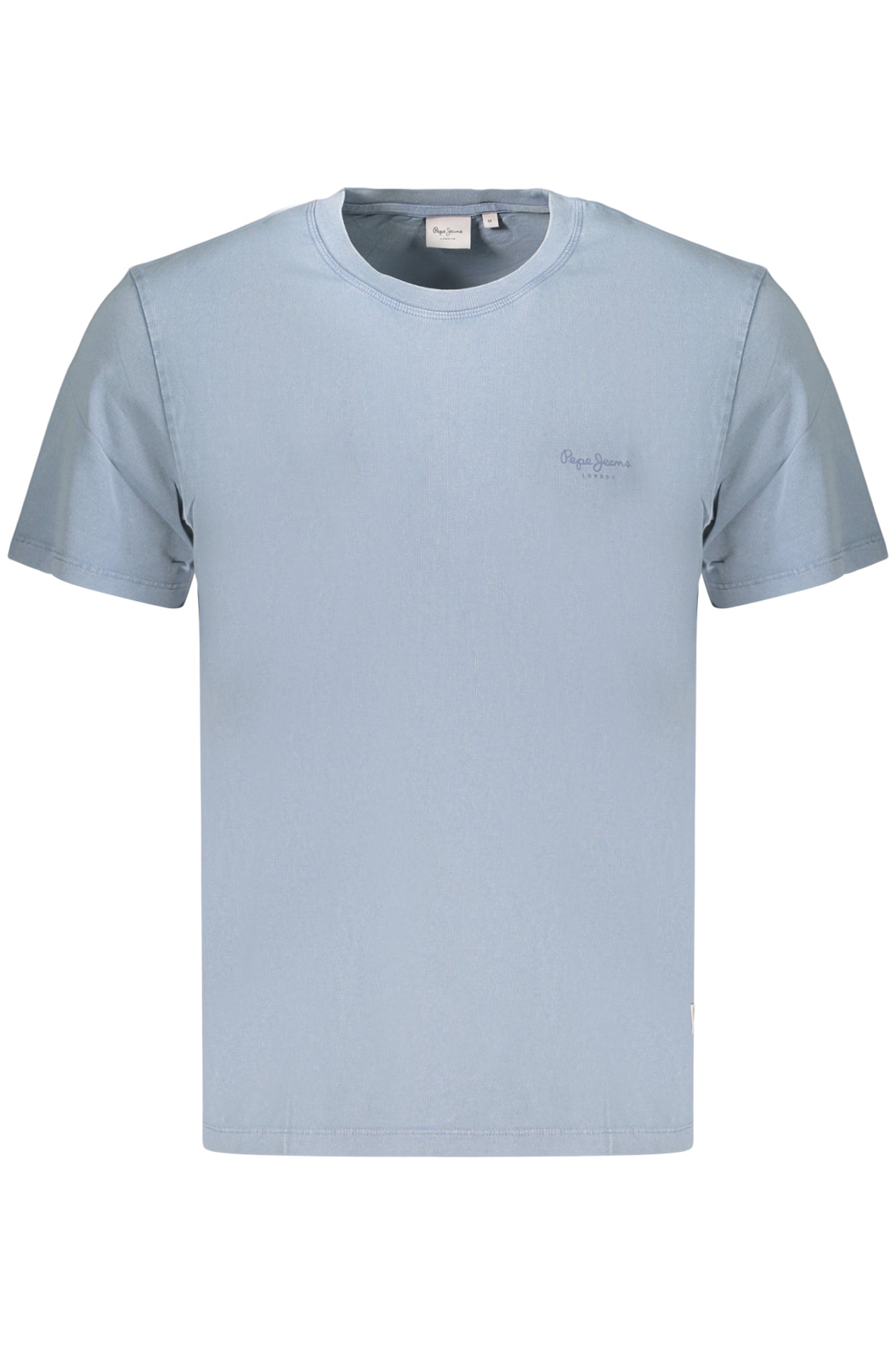T-SHIRT EM ALGODÃO PEPE JEANS HOMEM AZUL CLARO