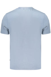 T-SHIRT EM ALGODÃO PEPE JEANS HOMEM AZUL CLARO