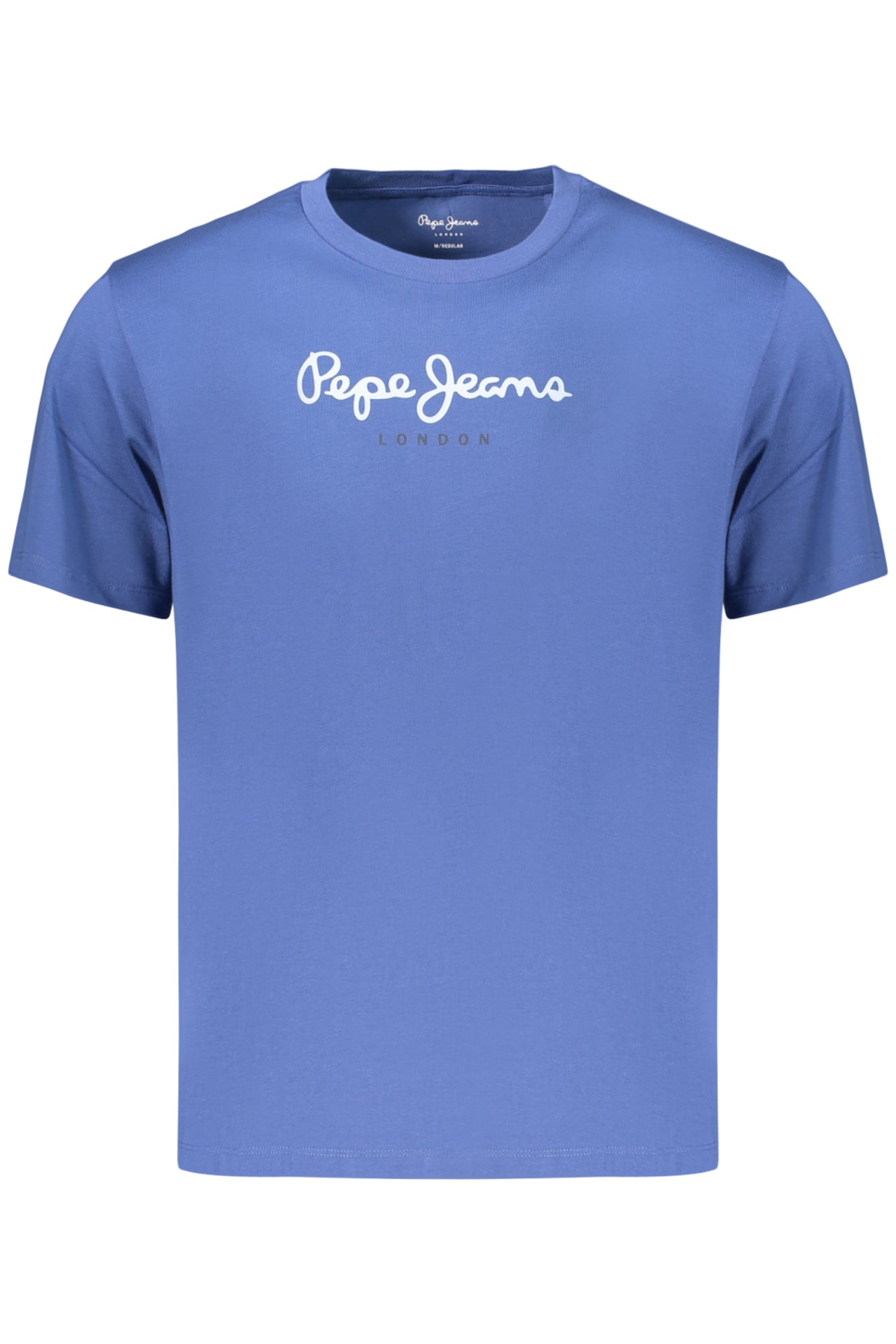 T-SHIRT EM ALGODÃO PEPE JEANS HOMEM AZUL