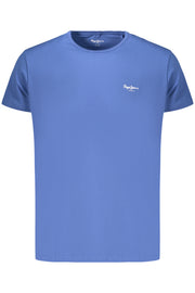 T-SHIRT EM ALGODÃO PEPE JEANS HOMEM AZUL