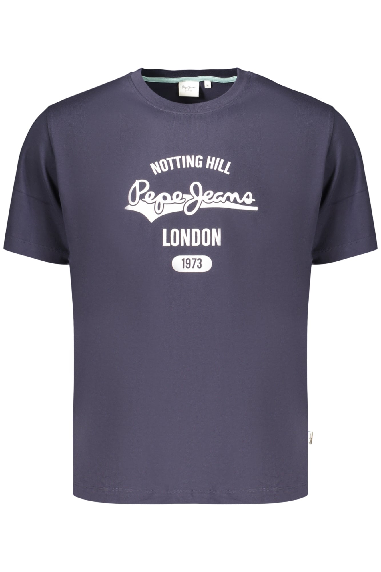 T-SHIRT EM ALGODÃO PEPE JEANS HOMEM AZUL