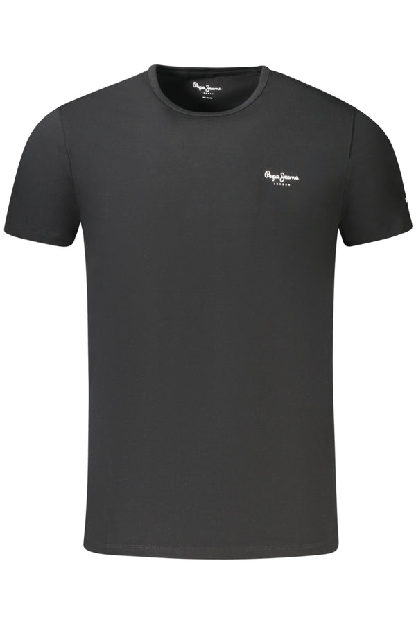 T-SHIRT MANGA CURTA PEPE JEANS HOMEM PRETO