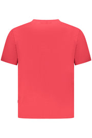T-SHIRT EM ALGODÃO PEPE JEANS HOMEM VERMELHA