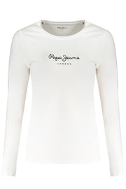 T-SHIRT EM ALGODÃO PEPE JEANS MULHER BRANCA