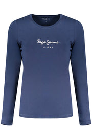 T-SHIRT EM ALGODÃO PEPE JEANS MULHER AZUL