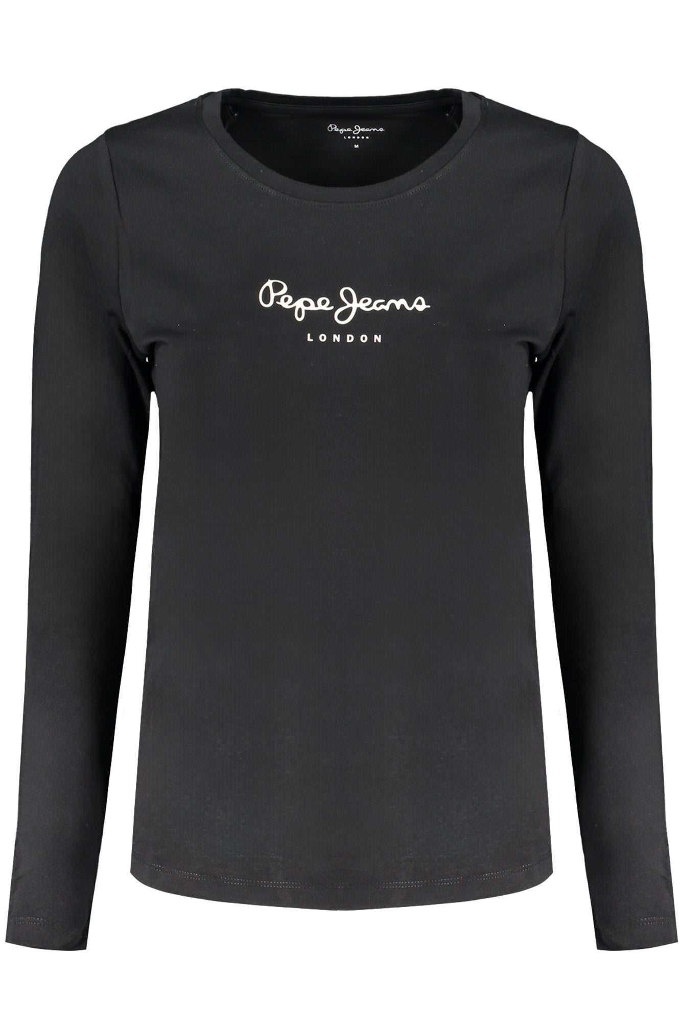 T-SHIRT EM ALGODÃO PEPE JEANS MULHER PRETA