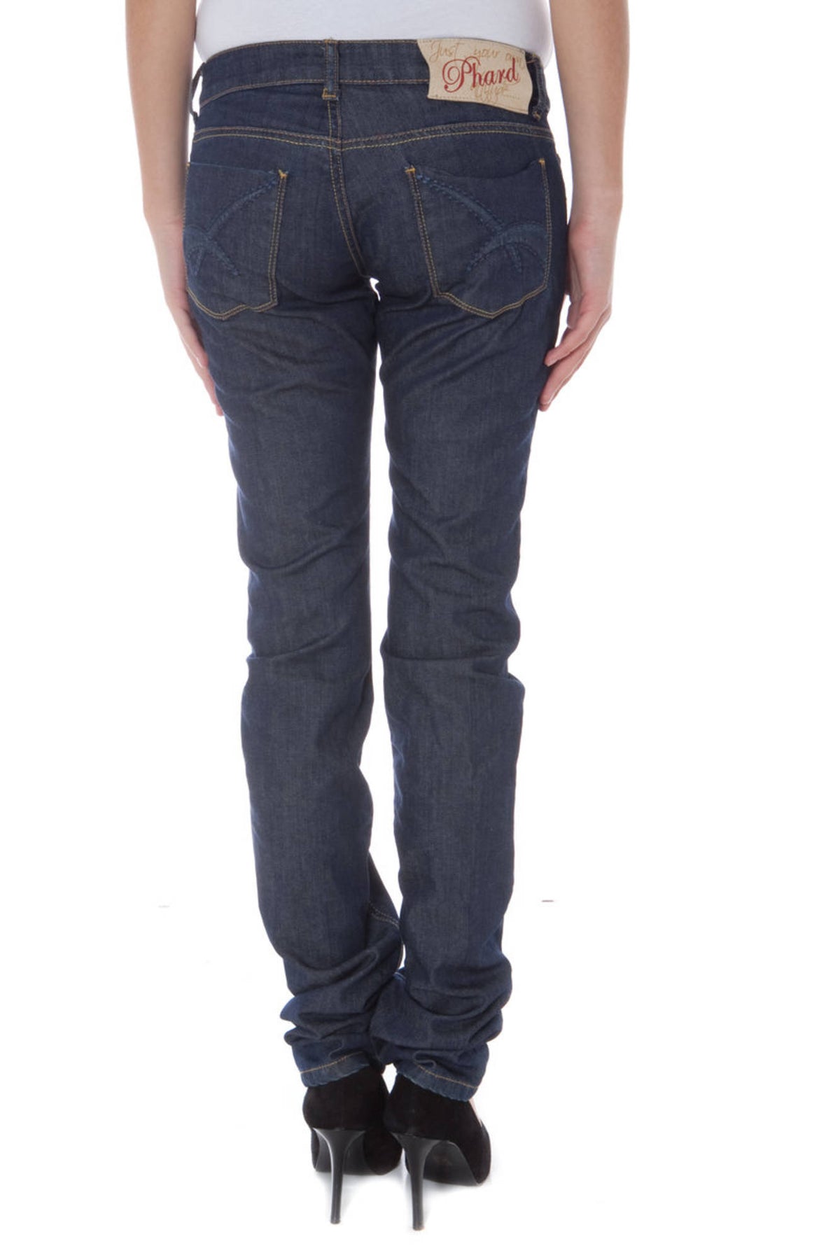 JEANS EM ALGODÃO PHARD MULHER AZUIS