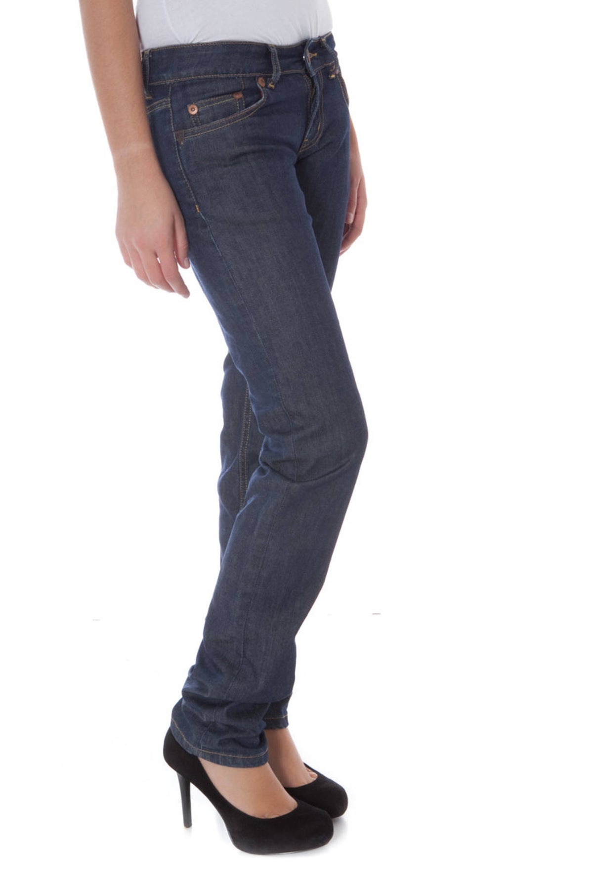 JEANS EM ALGODÃO PHARD MULHER AZUIS