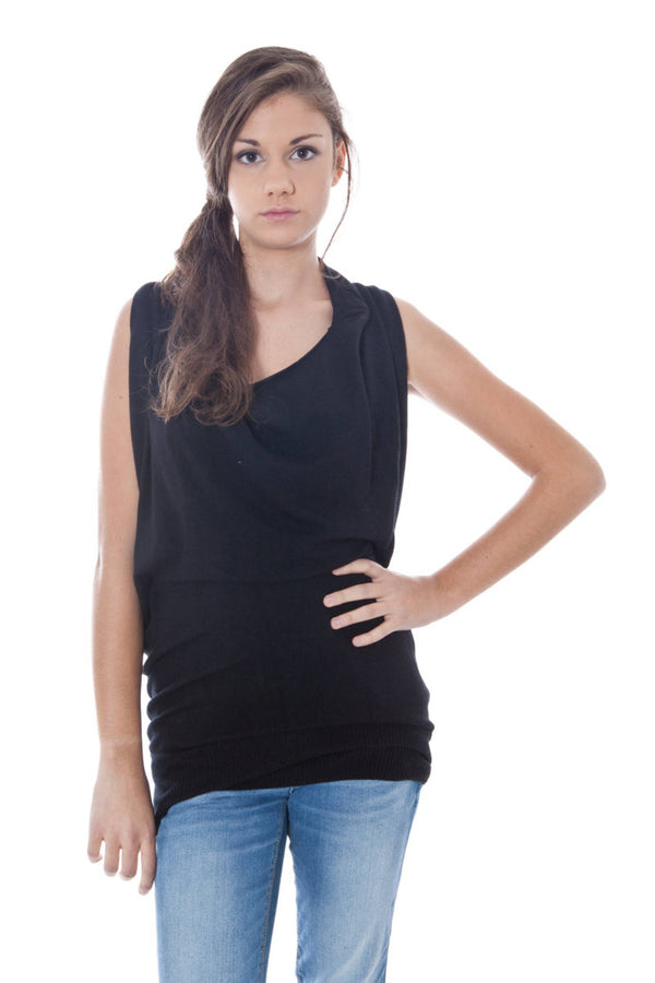 CAMISOLA BLUSH PRETA PARA MULHER