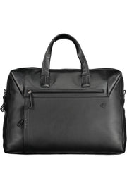 PIQUADRO MEN'S BLACK BRIEFCASE