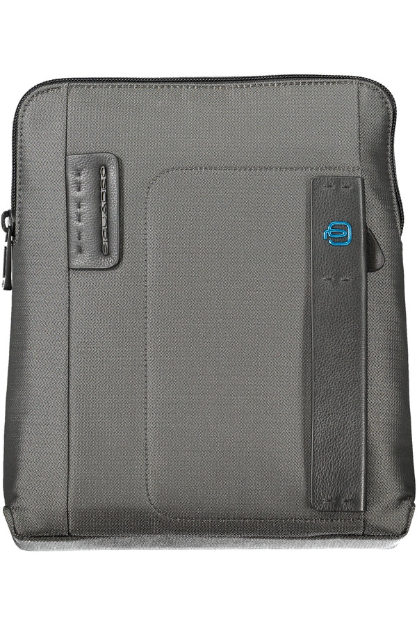 BOLSA DE OMBRO HOMEM PIQUADRO CINZA