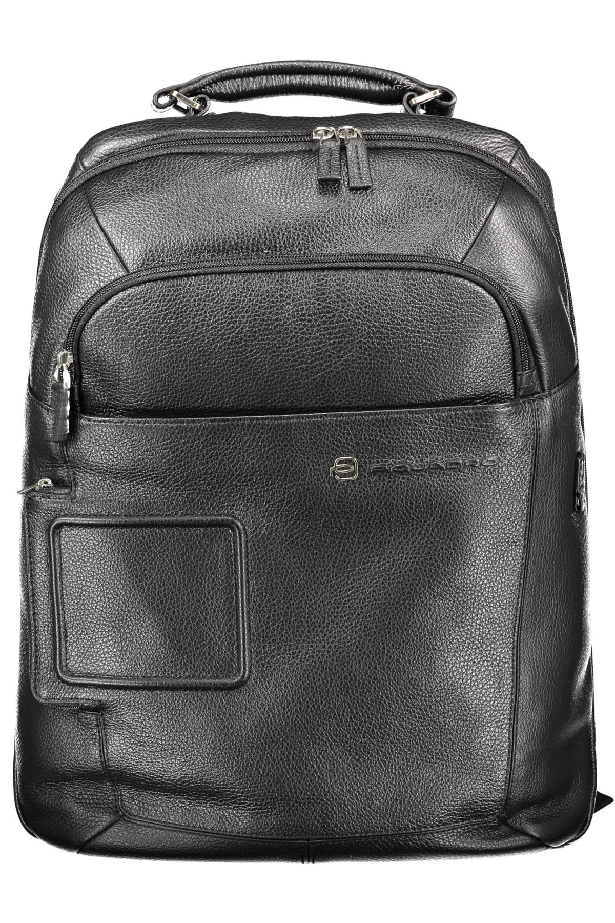MOCHILA EM COURO PIQUADRO HOMEM PRETA