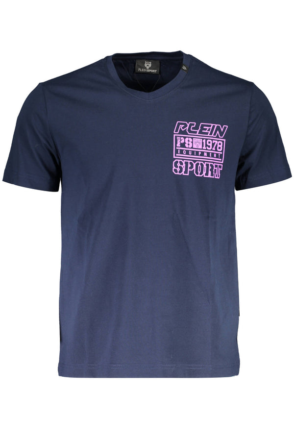 T-SHIRT DE MANGA CURTA PLEIN SPORT HOMEM AZUL