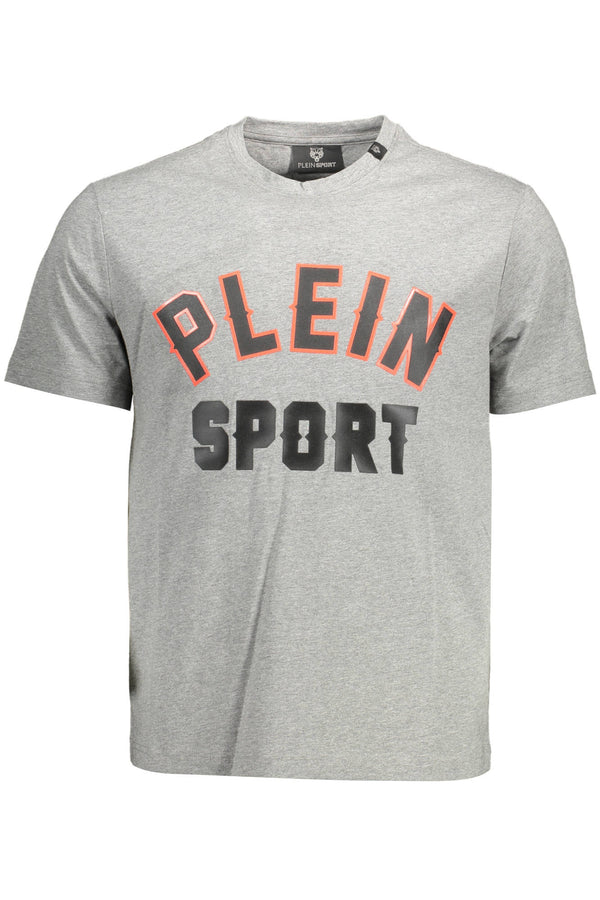 T-SHIRT DE MANGA CURTA PLEIN SPORT HOMEM CINZA