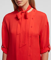 Vestido Karl Lagerfeld Vermelho