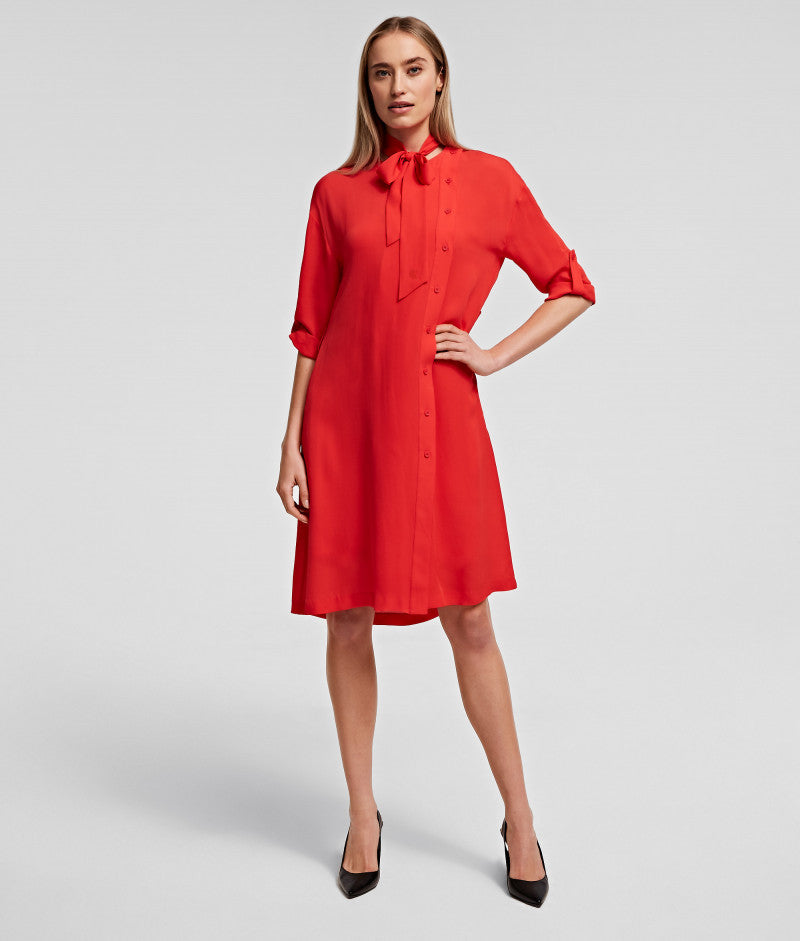 Vestido Karl Lagerfeld Vermelho