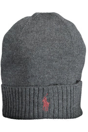 MEN'S GREY RALPH LAUREN BEANIE