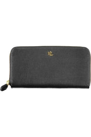 CARTEIRA EM COURO RALPH LAUREN MULHER PRETA