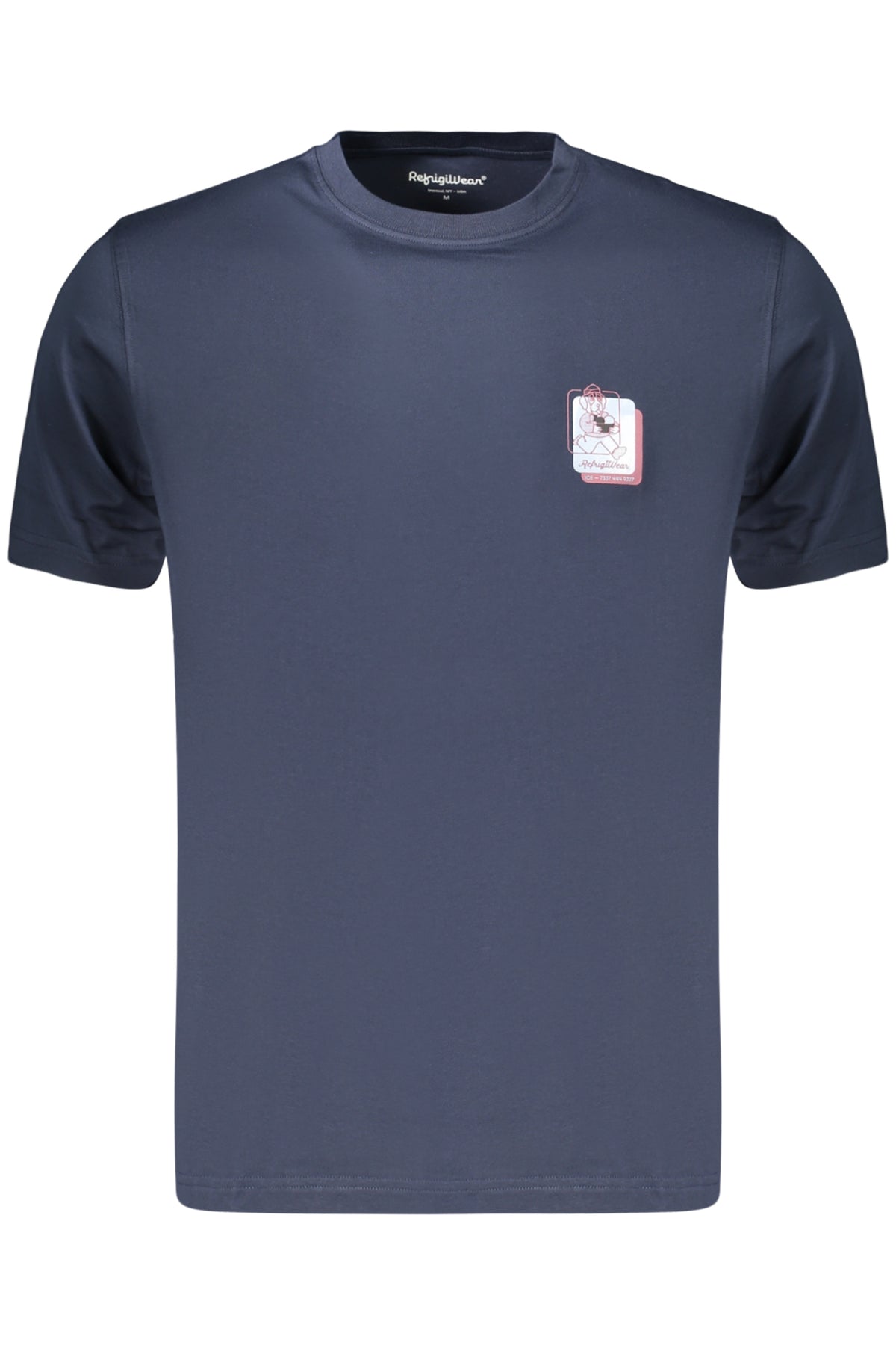 T-SHIRT EM ALGODÃO REFRIGIWEAR HOMEM AZUL
