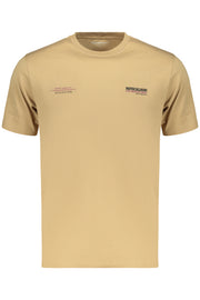 T-SHIRT EM ALGODÃO REFRIGIWEAR HOMEM CASTANHA