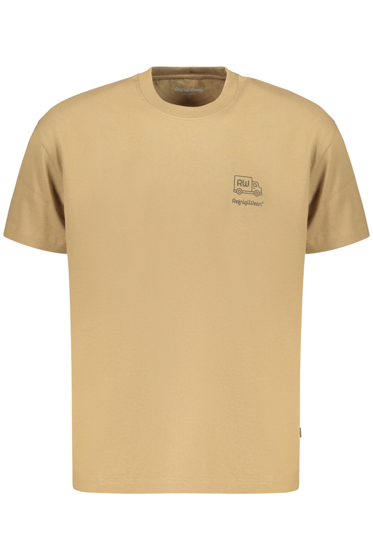 T-SHIRT EM ALGODÃO REFRIGIWEAR HOMEM CASTANHA