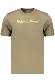 T-SHIRT EM ALGODÃO REFRIGIWEAR HOMEM VERDE