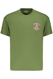 T-SHIRT EM ALGODÃO REFRIGIWEAR HOMEM VERDE