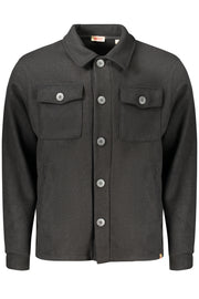 CAMISA EM ALGODÃO RIFLE HOMEM PRETA