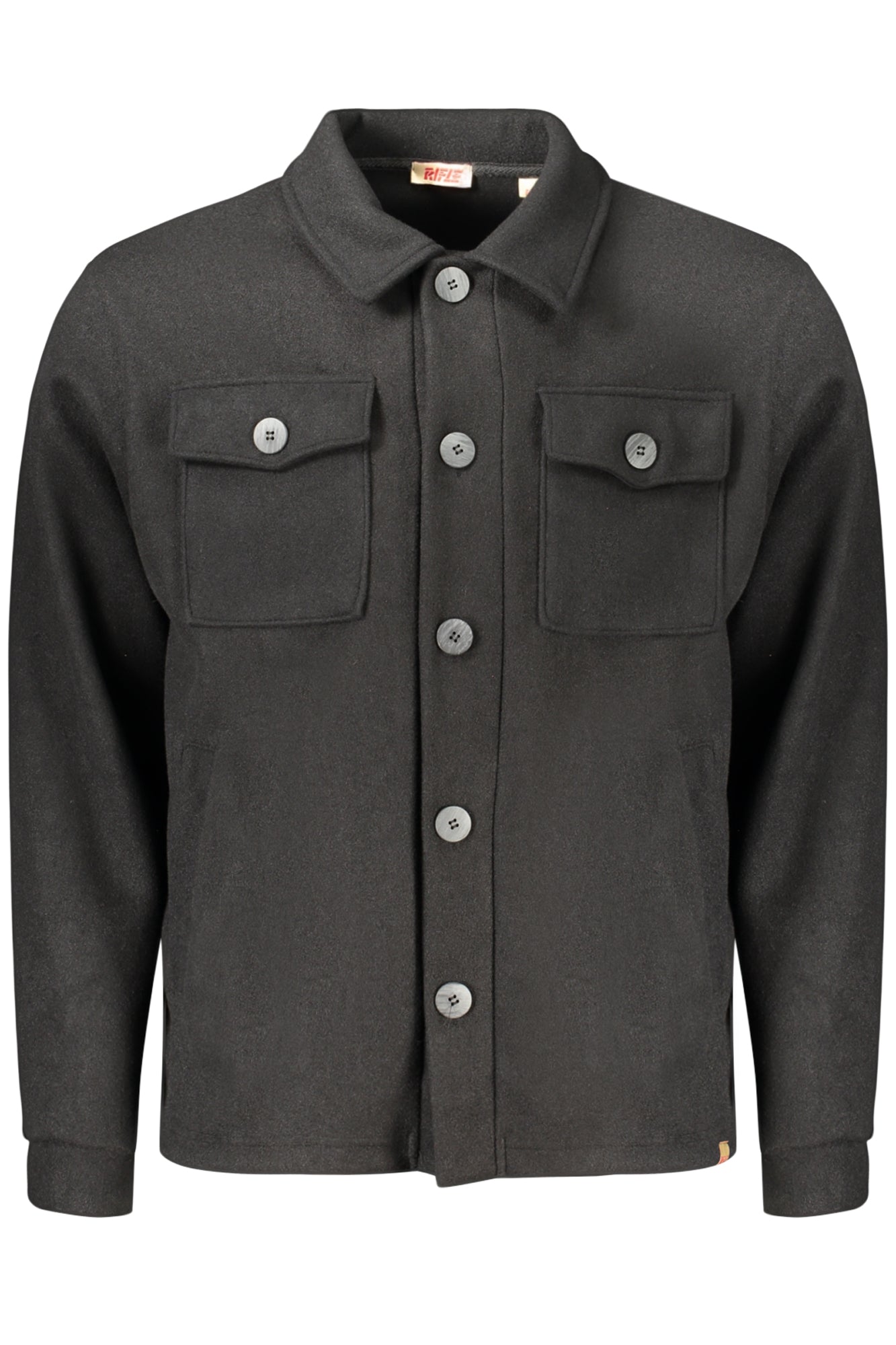 CAMISA EM ALGODÃO RIFLE HOMEM PRETA