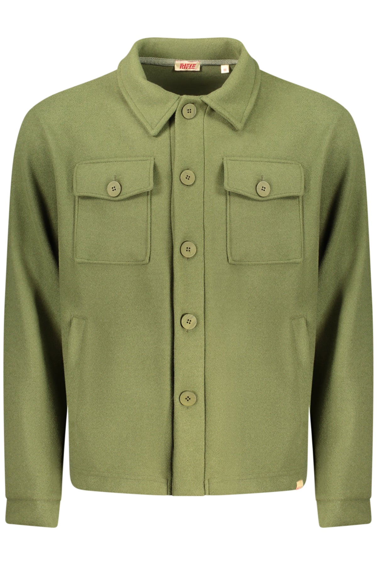 CAMISA EM ALGODÃO RIFLE HOMEM VERDE